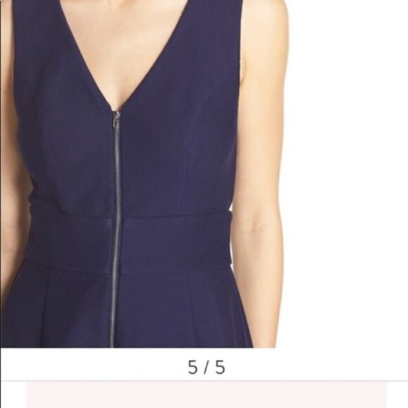 ADELYN RAE KAYSEN PONTE CUT OUT DRESS M - Picture 2 of 4